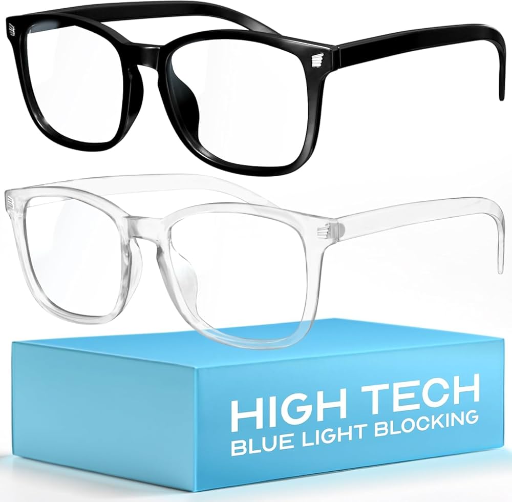 Blue Light Blocking Gaming Glasses – UV400, Lightweight