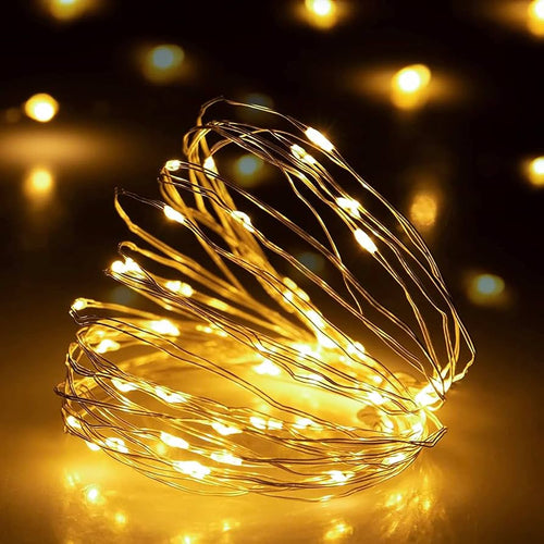 10-100 LED Copper Wire Fairy String Lights
