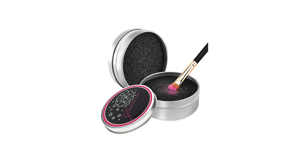 Instant Makeup Brush Cleaning Sponge – Travel Friendly