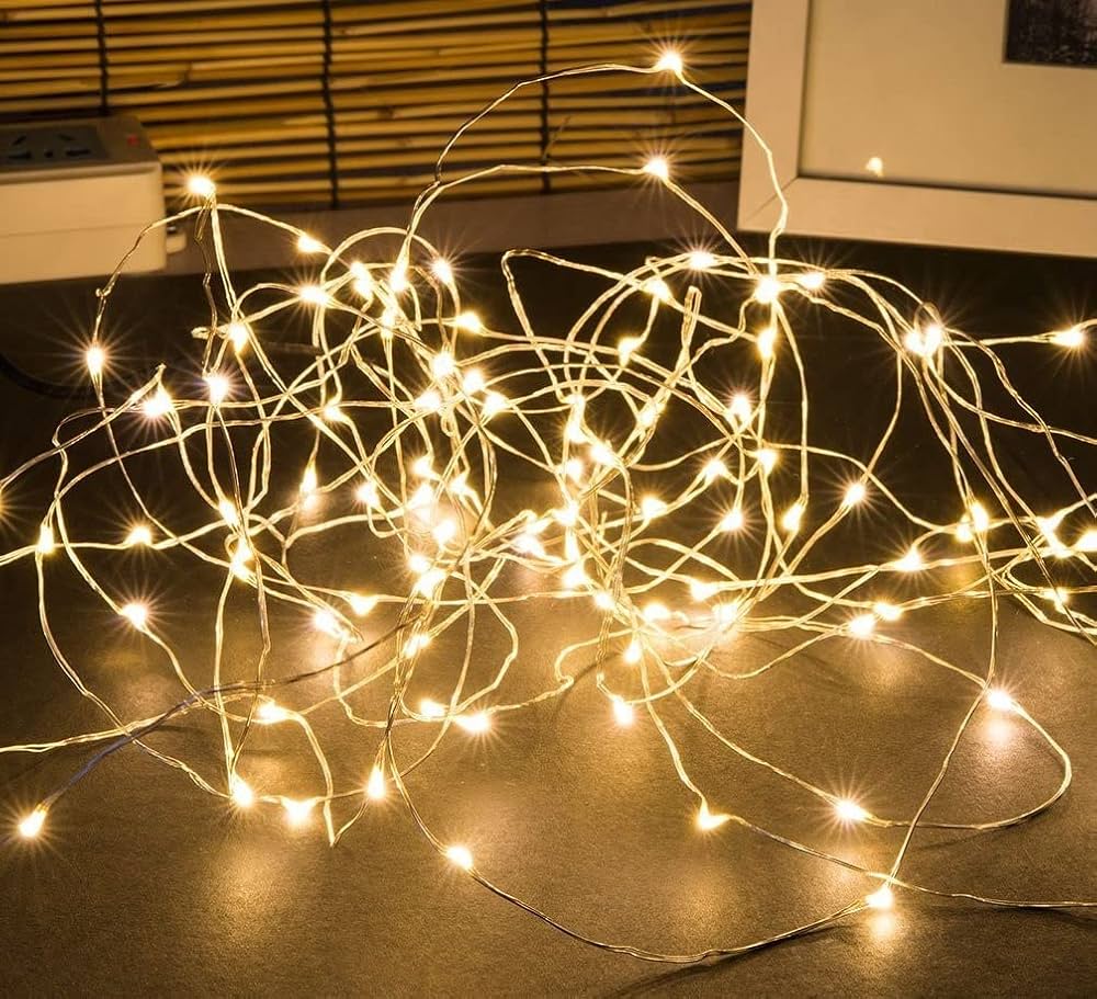 10-100 LED Copper Wire Fairy String Lights