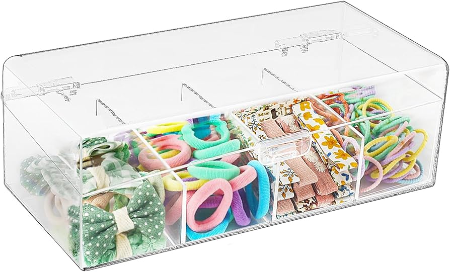 4-in-1 Kids Hair Accessories Organizer Set