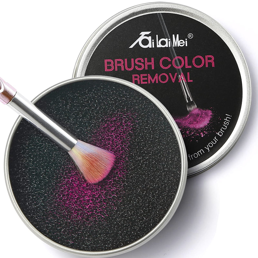 Instant Makeup Brush Cleaning Sponge – Travel Friendly