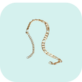 Simple Gold Silver Chain Anklet Bracelet