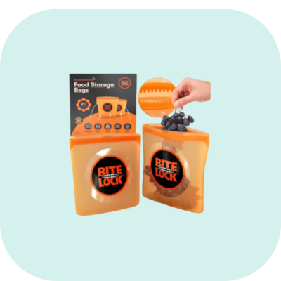 Reusable Silicone Food Storage Freezer Bags
