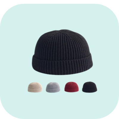 Unisex Knitted Beanie Hat