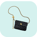 Leather Chain Belt Bag