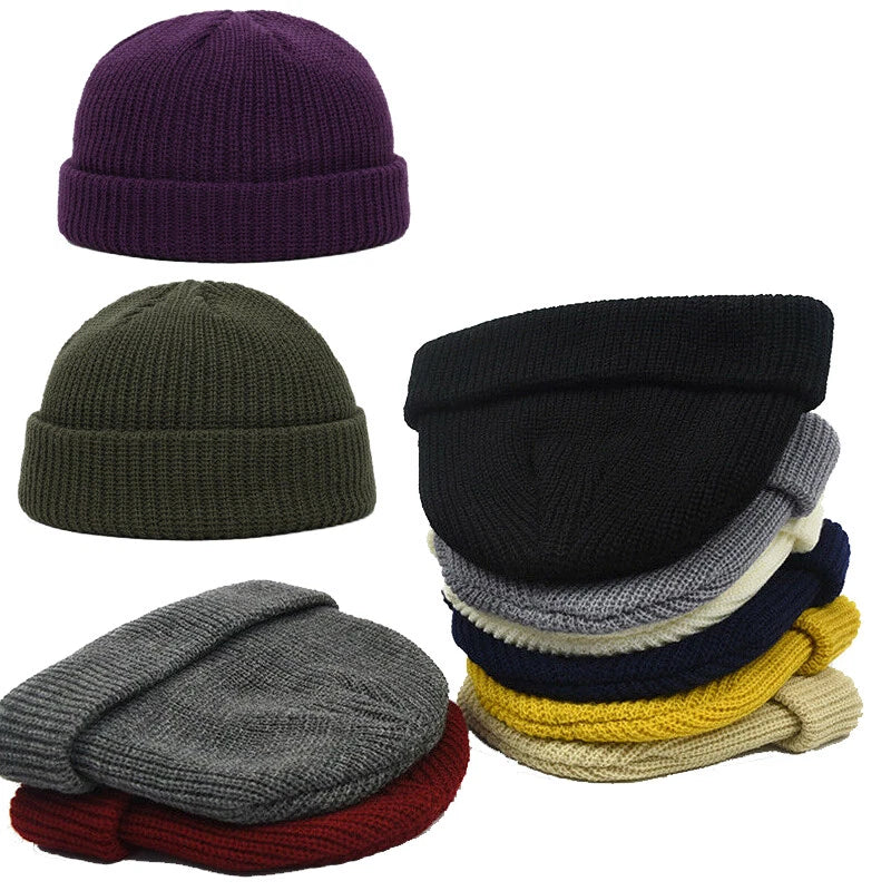 Unisex Knitted Beanie Hat